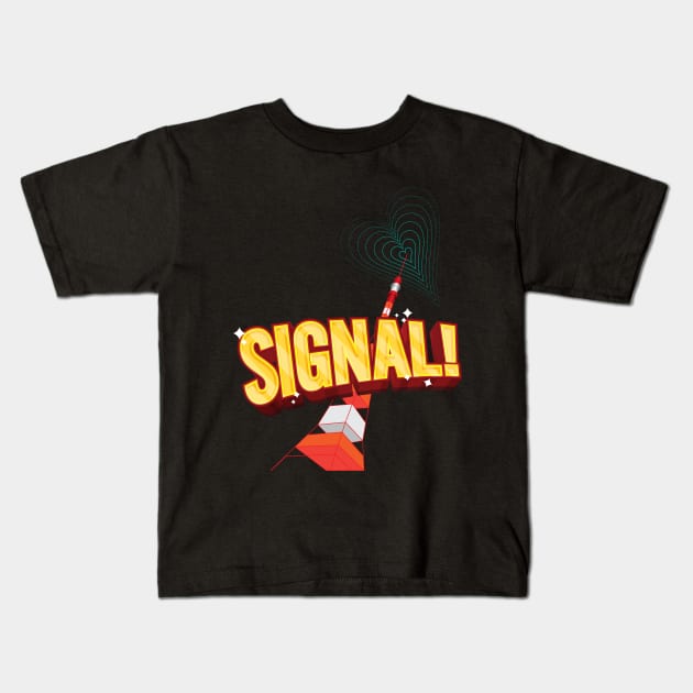 Signal Kids T-Shirt by dojranliev